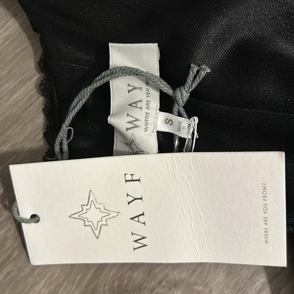 WAYF Lace Trim Stretch Cotton Midi Dress - Picture 12 of 12